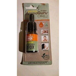 AromaGuru Dropper RELAX Armoatherapy .27 fl oz. 100% Pure & Natural Essential Oi